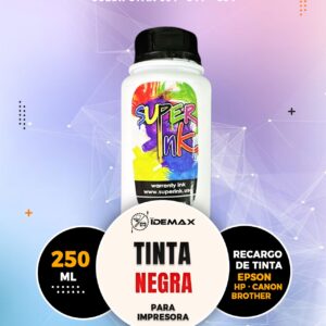 Tinta Negra SuperInk 250 ML