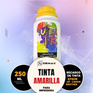 Tinta Amarilla SuperInk 250 ML