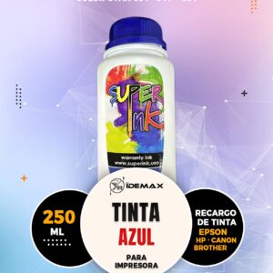 Tinta Azul SuperInk 250 ML