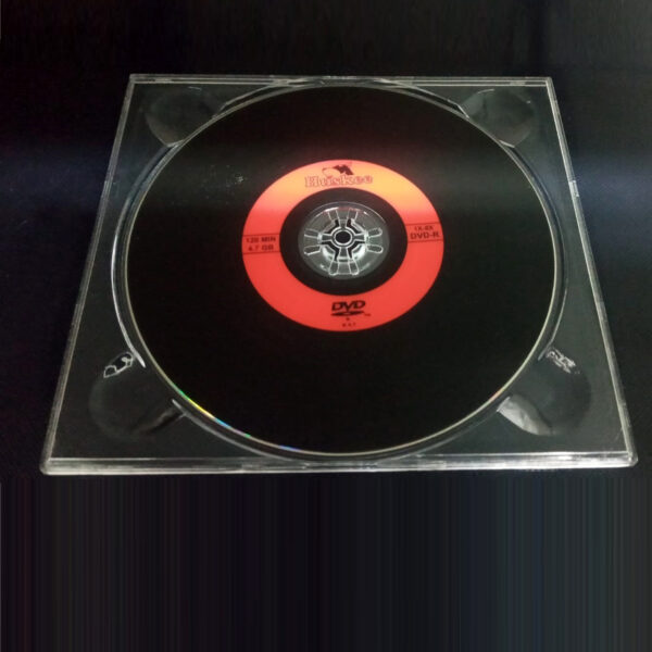 BANDEJA ACRILICA DE CD 5,2 MM 1 DISCO TRANSPARENTE