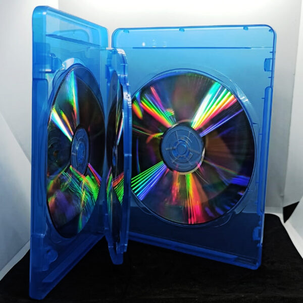 CAJA BLURAY 14 MM 4 DISCOS AZUL