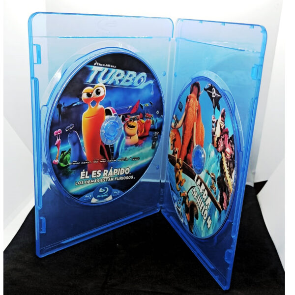 CAJA BLURAY 7 MM 2 DISCO AZUL