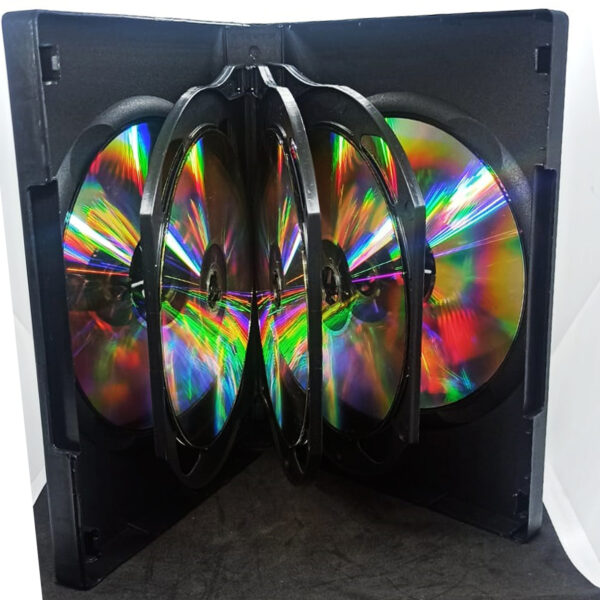 CAJA DVD 27 MMM 8 DISCOS NEGRA