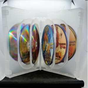 CAJA DVD 39 MM 12 DISCOS TRANSPARENTE