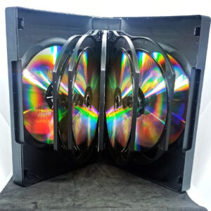 CAJA DVD 39 MM 10 DISCOS NEGRA