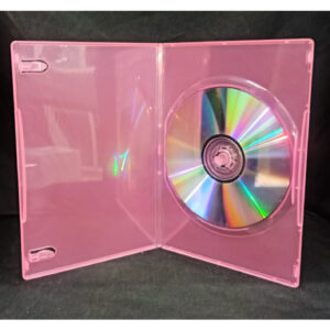 CAJA DVD 7 MM 1 DISCO ROSADA