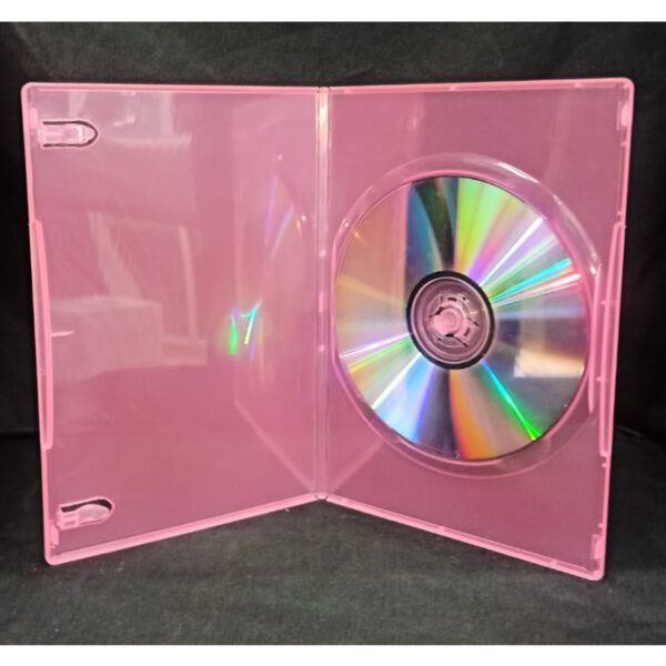 CAJA DVD 7 MM 1 DISCO ROSADA